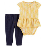 Conjunto 2 Pçs Carters Bebe Menina