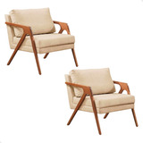 Conjunto 2 Poltronas Decorativa