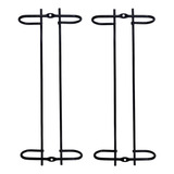 Conjunto 2 Porta Taças De Teto 25cm Suporte Suspenso Armario
