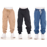 Conjunto 3 Calcas Infantil