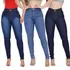 Conjunto 3 Calças Jeans Skinny Feminina Com Super Lycra 