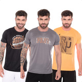 Conjunto 3 Camisetas Look