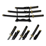 Conjunto 3 Katanas Decorativas