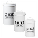 Conjunto 3 Latas Cafe