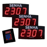 Conjunto 3 Paineis Senha