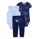 Conjunto 3 Pcs Tubarao