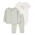Conjunto 3 Peças - Bebê Menino Carter's Infantil