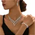 Conjunto 3 Peças Colar + Brinco + Pulseira Pérola