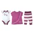 Conjunto 3 Peças Infantil Calvin Klein Camiseta Body Calça