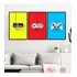 Conjunto 3 Quadros Controles Super Nintendo Video Game