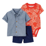 Conjunto 3pc Camisa Social