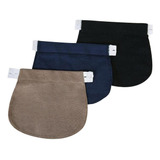 Conjunto 3pc Extensoras Calças Para Gravidez E Maternidade