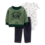 Conjunto 3pc Moletom Pequeno