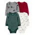 Conjunto 4 Body Carters Menino Menina Enxoval Inverno