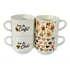 Conjunto 4 Canecas De Porcelana - Estilo Unico