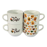 Conjunto 4 Canecas De