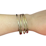 Conjunto 5 Argolas Braceletes