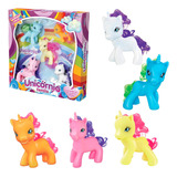 Conjunto 5 Unicornios Coloridos