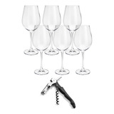 Conjunto 6 Tacas Cristal