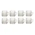 Conjunto 8 Xicaras Canequinha Café Chá Vidro Pequena 65ml 