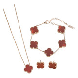Conjunto Aco Inoxidavel Trevo