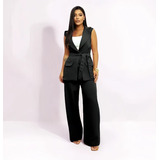 Conjunto Alfaiataria Boss Colete