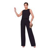 Conjunto Alfaiataria Calca Wide