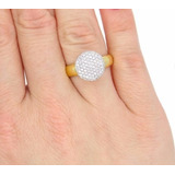 Conjunto Anel Brincos Ouro
