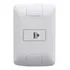 Conjunto Aria 4x2 Tomada Rj45 Cat6 Tramontina Branco