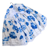 Conjunto Azul Floral