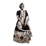 Conjunto Baiana Estampada Umbanda