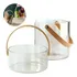 Conjunto Balde De Gelo E Tigela Multiuso De Vidro Elegante
