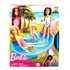 Conjunto Barbie Estate Glam Piscina Com Boneca Loira Mattel