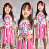 Conjunto Barbie Fantasia Infantil