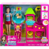 Conjunto Barbie Skipper Parque Aquático Mattel
