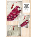 Conjunto Bata E Legging