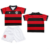 Conjunto Bebe Flamengo Uniforme