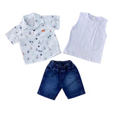 Conjunto Bebe Infantil Camisa