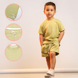 Conjunto Bebe Oversized Suedine