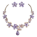 Conjunto Bijuteria Festa Flor
