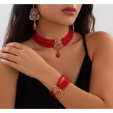 Conjunto Bijuteria Festa Madrinha