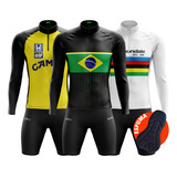 Conjunto Bike Camisa Masculina