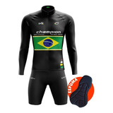 Conjunto Bike Camisa Masculina