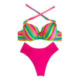 Conjunto Biquini Com Bojo