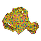 Conjunto Biquini Tropical Infantil