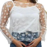 Conjunto Blusa Alcinha Tule
