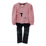 Conjunto Blusa Bordada Calca