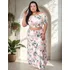 Conjunto Blusa Ciganinha E Saia  3 Marias Plus Size Ref: 207