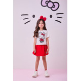 Conjunto Blusa Com Shorts