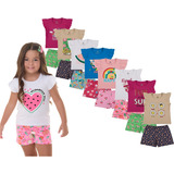 Conjunto Blusa Cotton Bermuda